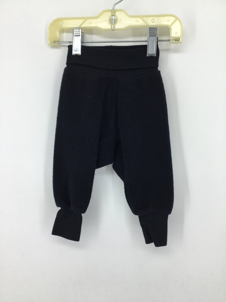 Zutano Child Size 6 Months Black Solid Pants - boys