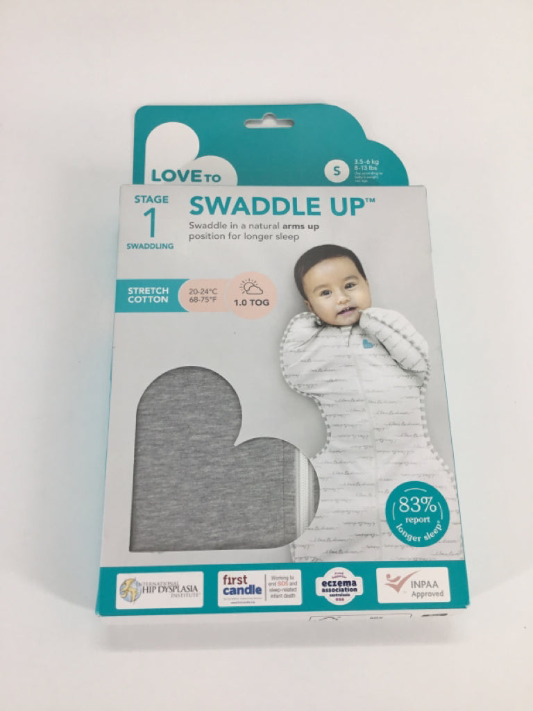 Love to Dream Child Size S Gray Sleep Sacks & Swaddles