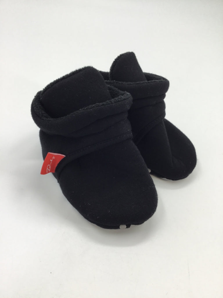 Baby Child Size 2 Toddler Black Baby/Walker Shoes