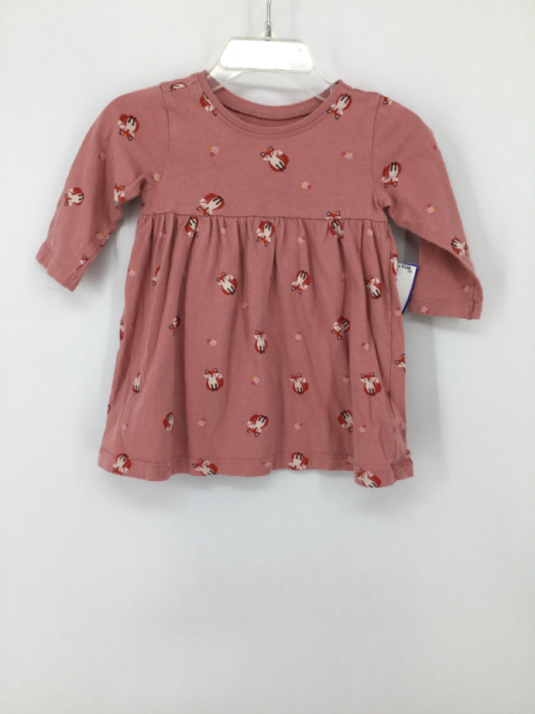 Old Navy Child Size 3-6 Months Pink Dress - girls