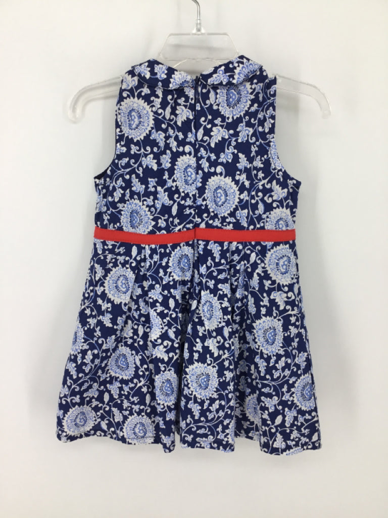 Andy & Evan Child Size 18-24 Months Navy Dress - girls