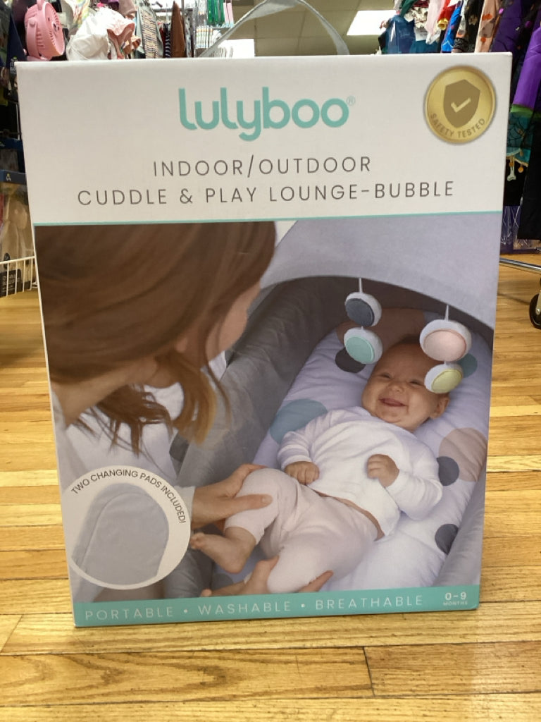 Lulyboo Indoor/Outdoor Cuddle & Play Lounge-Bubble