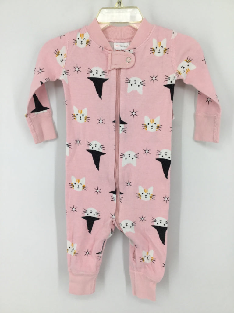 Hanna Andersson Child Size 3-6 Months Pink Halloween Pajamas