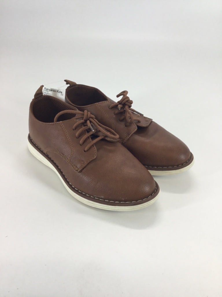 Cat & Jack Child Size 1 Youth Brown Dress Shoes