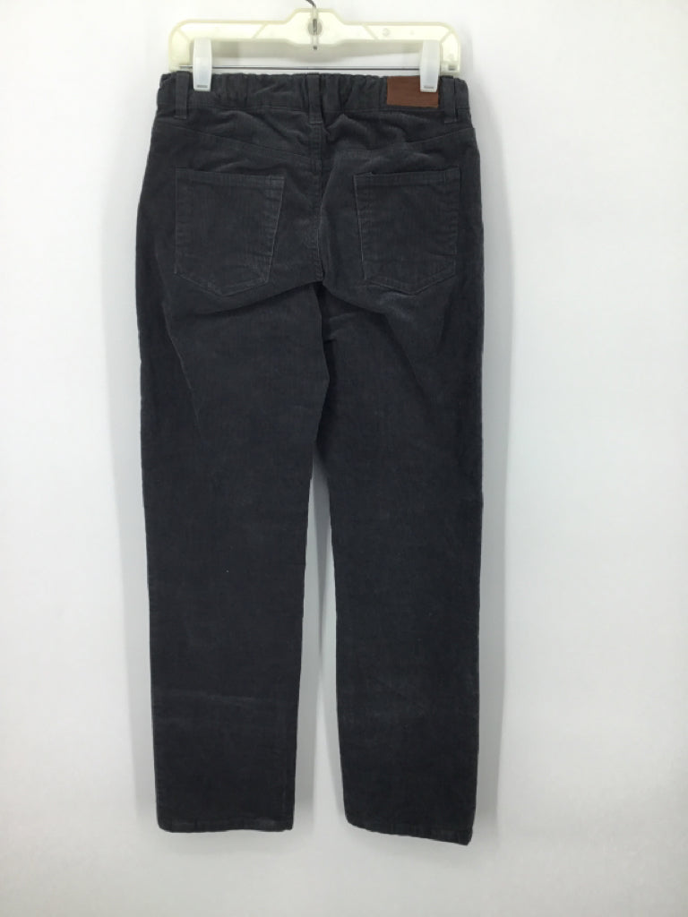 Janie and Jack Child Size 12 Gray Solid Pants - boys