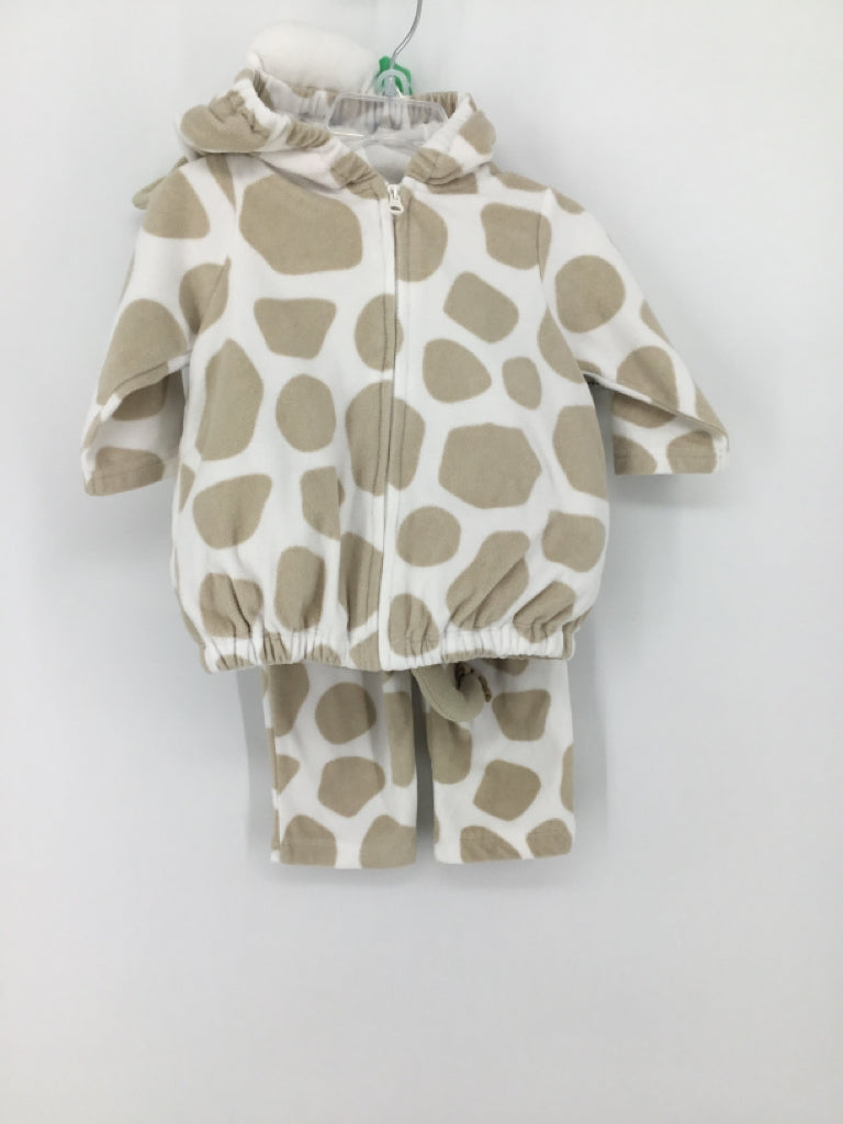 Carter's Child Size 3-6 Months Tan Giraffe Halloween Costume