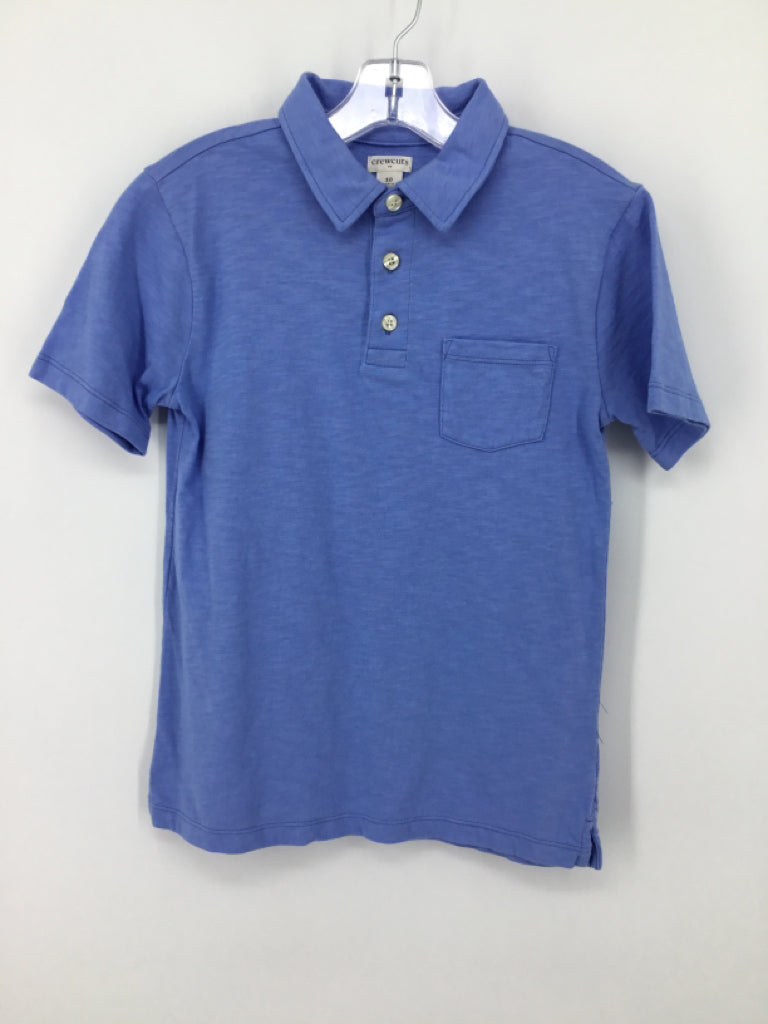 Crewcuts Child Size 10 Blue Solid Shirt - boys