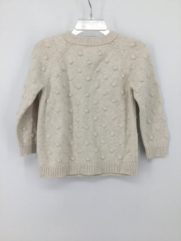 Cat & Jack Child Size 18 Months Tan Sweater - girls