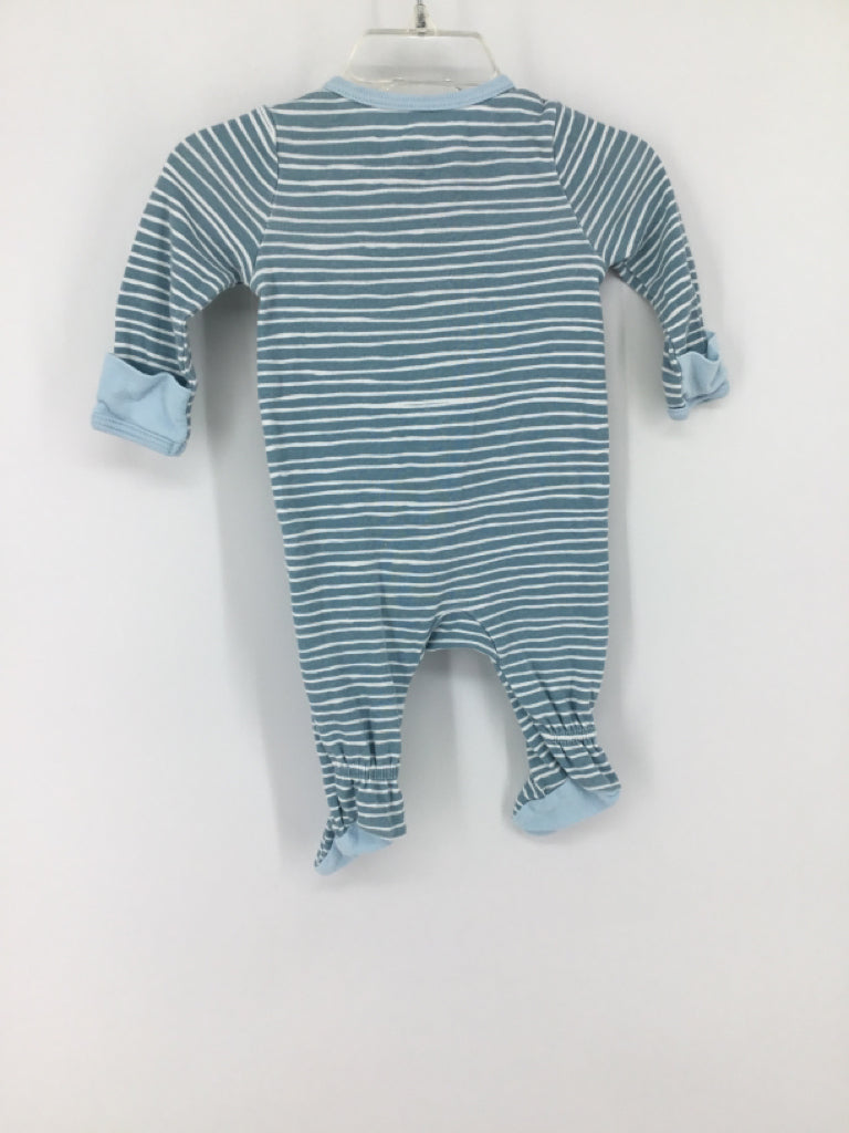 cloud island Child Size 0-3 Months Blue Sleepers