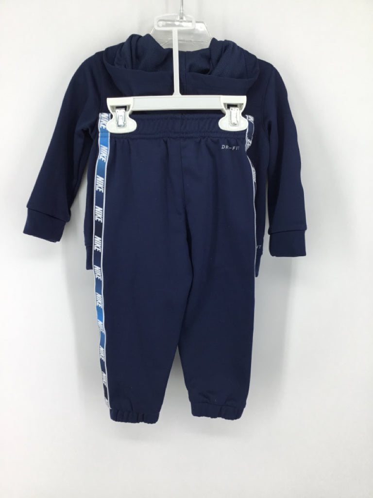 Adidas Child Size 18 Months Navy Solid Outfit - boys