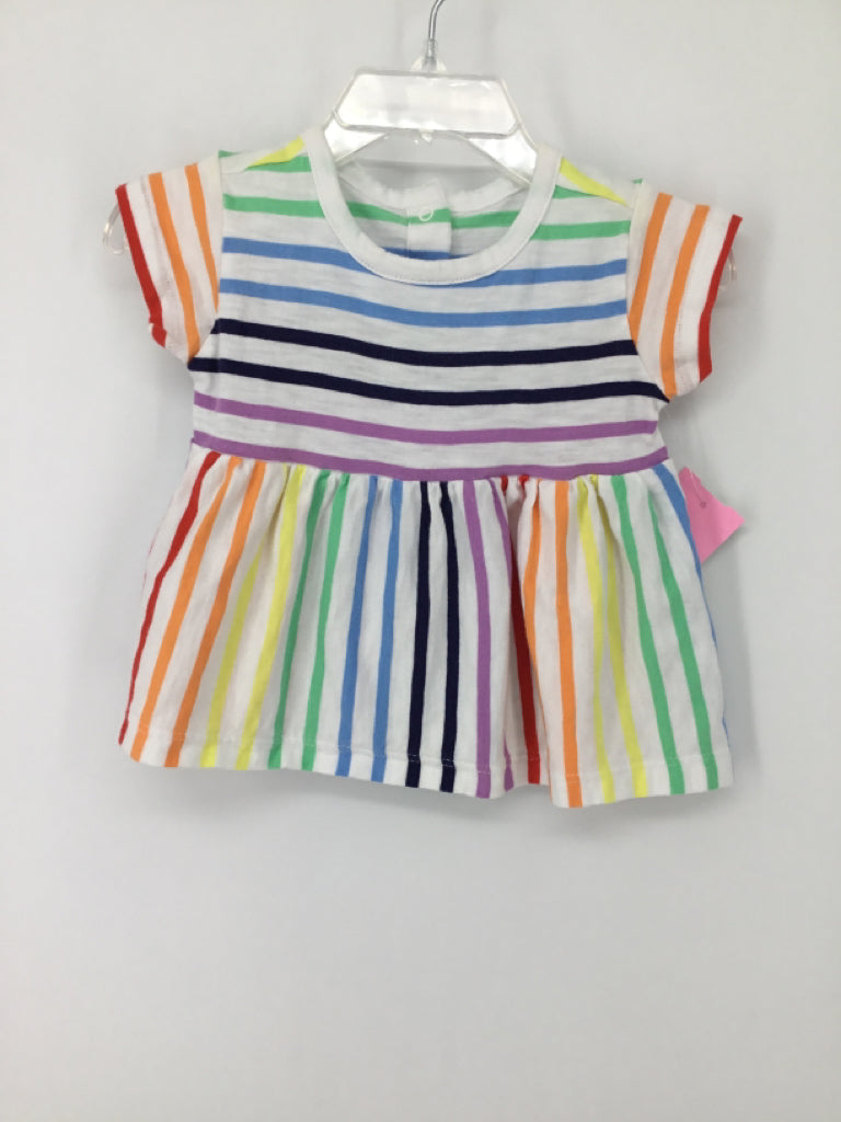 primary Child Size 0-3 Months Multi-Color Shirt - girls