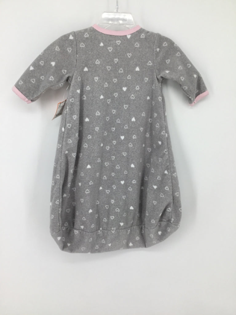 Carter's Child Size S Gray Sleepers