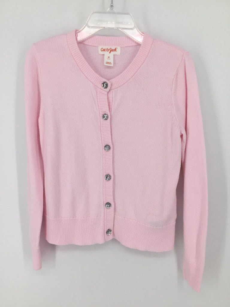 Cat & Jack Child Size 5 Pink Sweater - girls