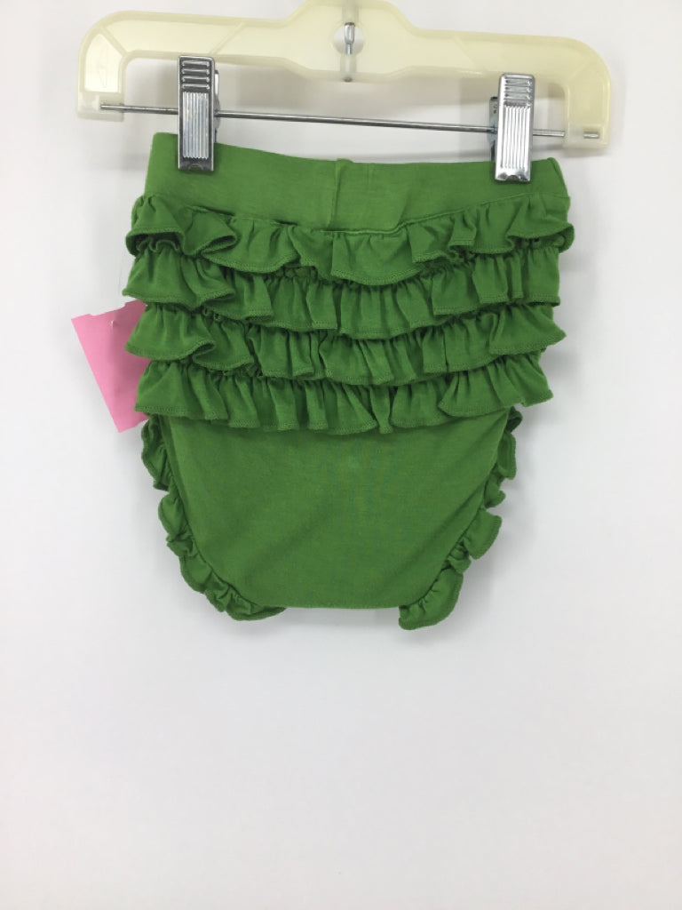 Posh Peanut Child Size 12-18 Months Green Bloomers - girls
