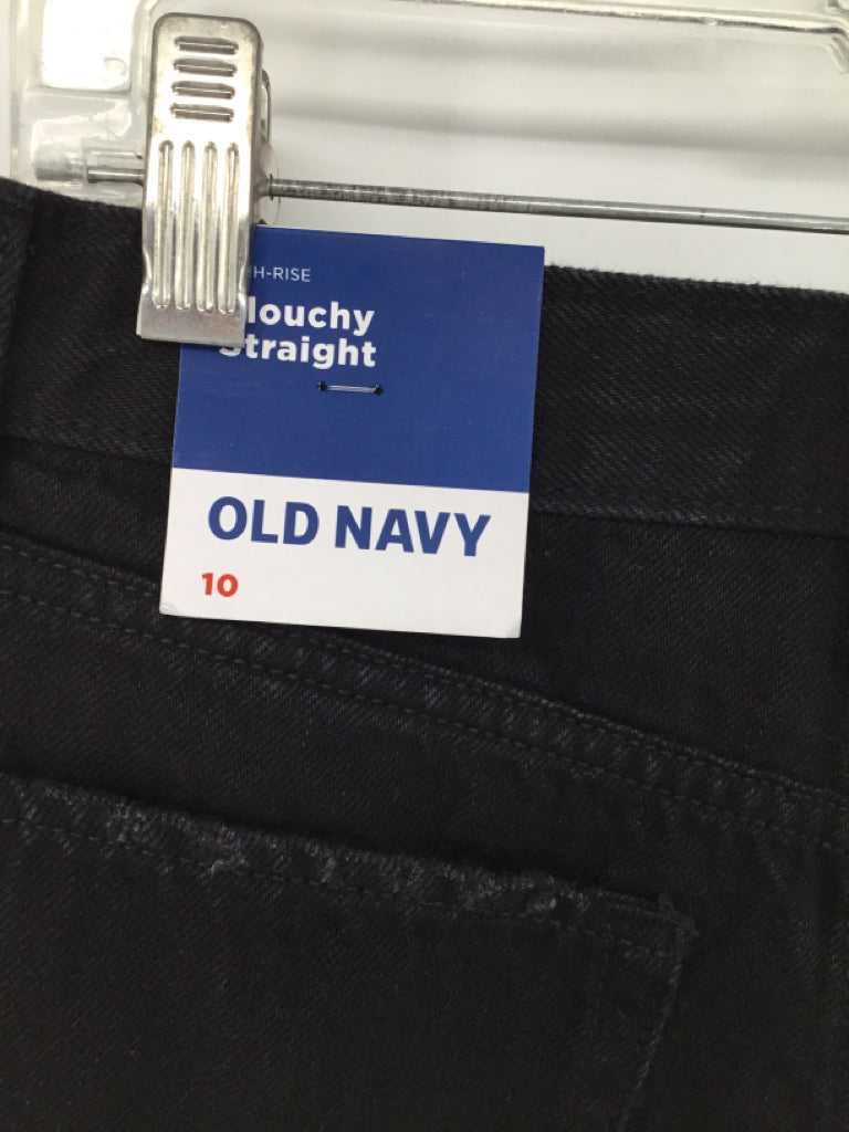 Old Navy Child Size 10 Black Solid Shorts - boys