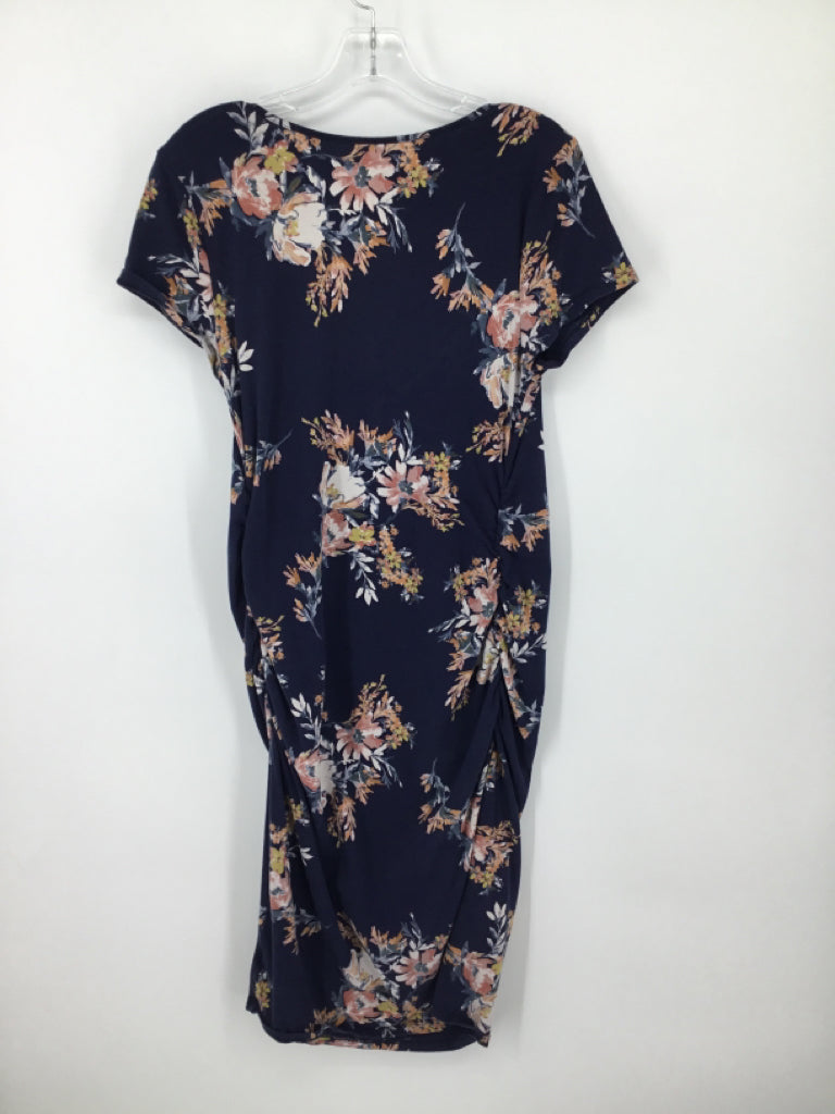isabel Maternity Child Size XL Navy Dress - girls