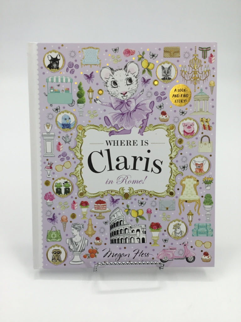 Where is Claris in Rome Hardback Book
