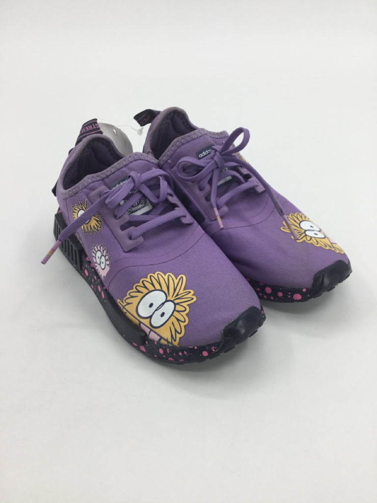 Adidas Child Size 2.5 Youth Purple Sneakers