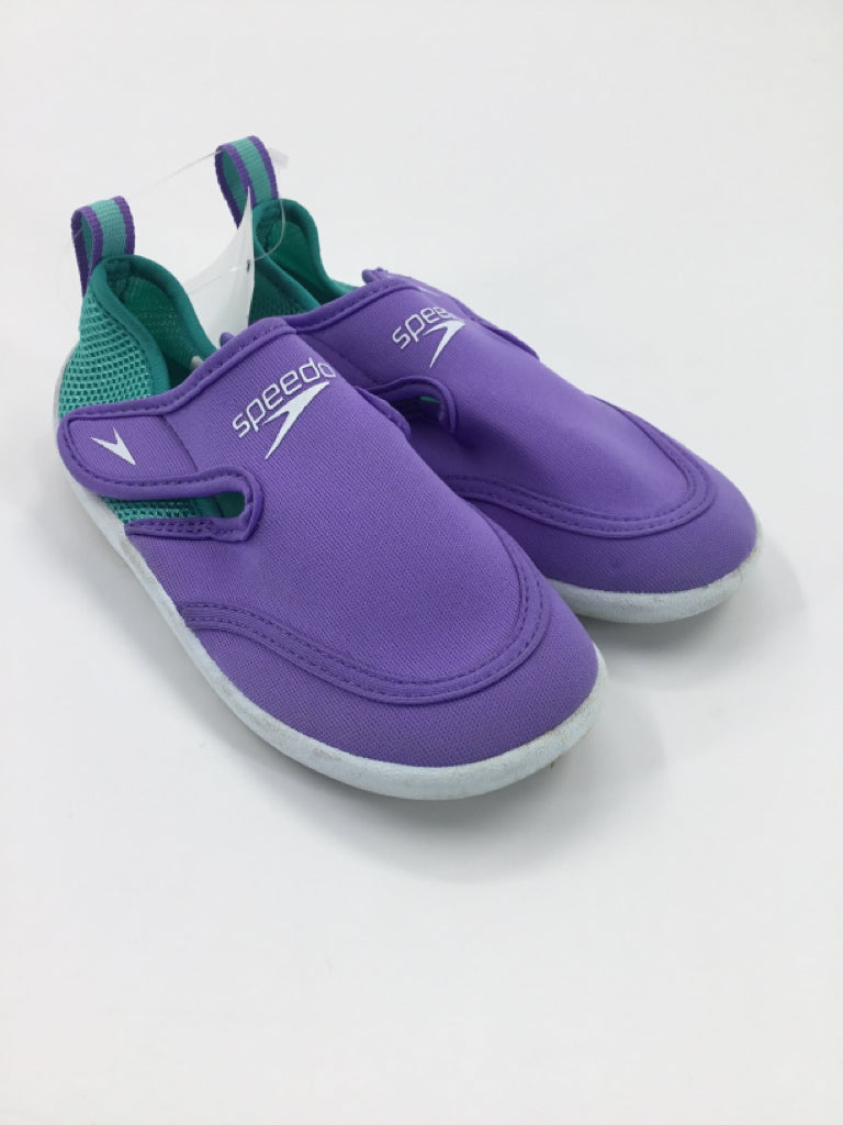 Speedo Child Size 9 Toddler Purple Water Shoes