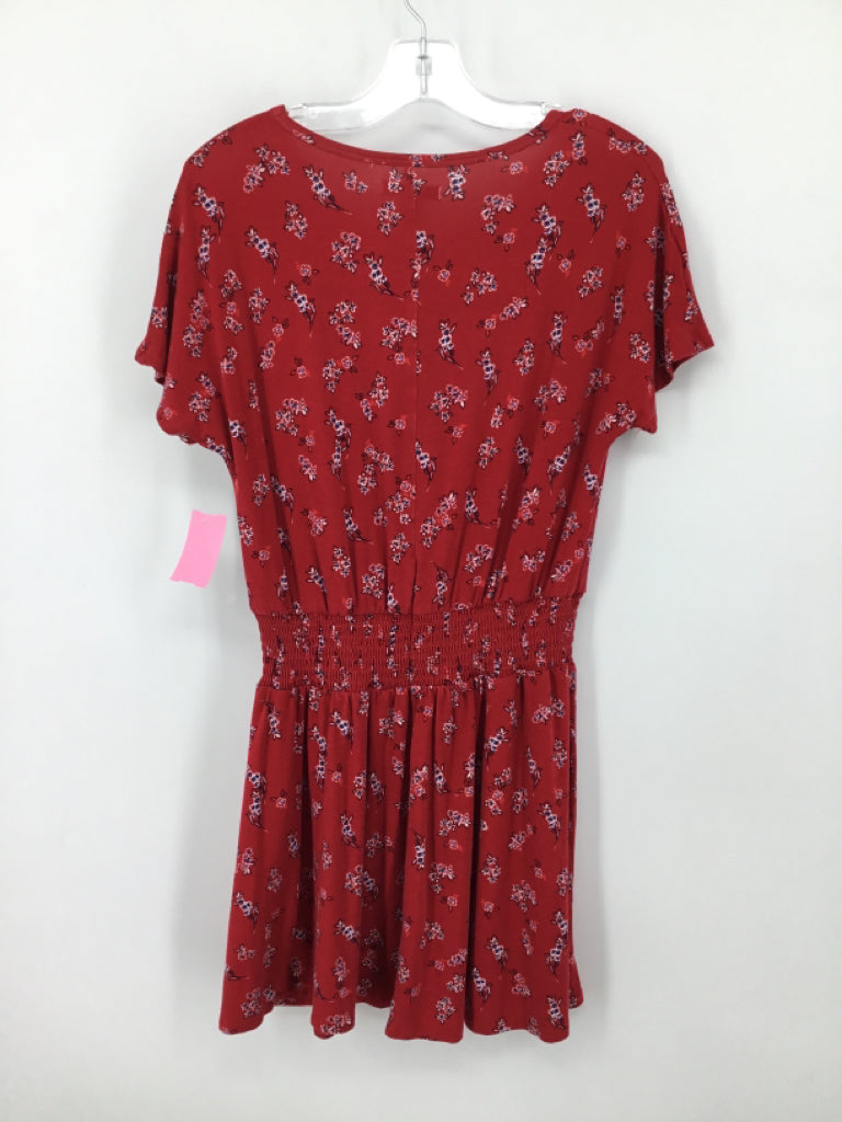 Nordstrom Child Size 8 Red Dress - girls