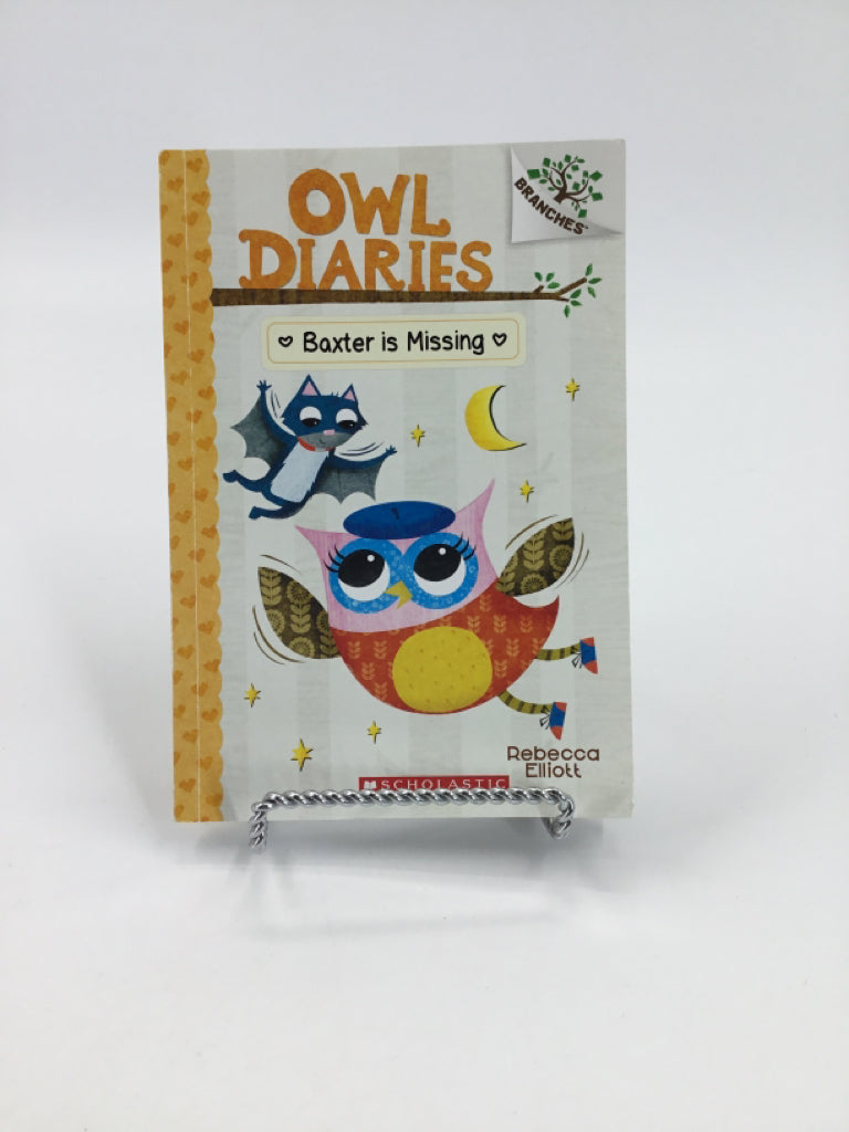 Scholastic Owl Diaries Baxter is Missing Paperback Book