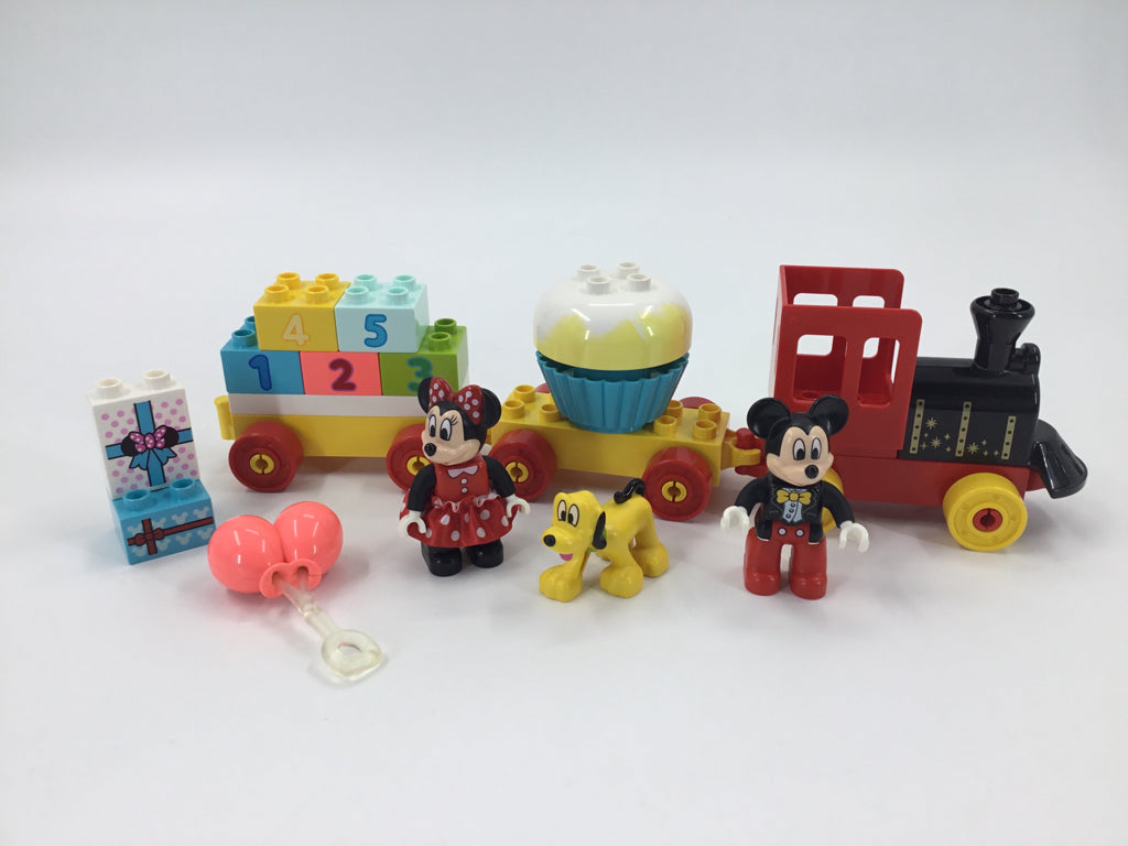 LEGO DUPLO Disney Mickey & Minnie Birthday Train Toy