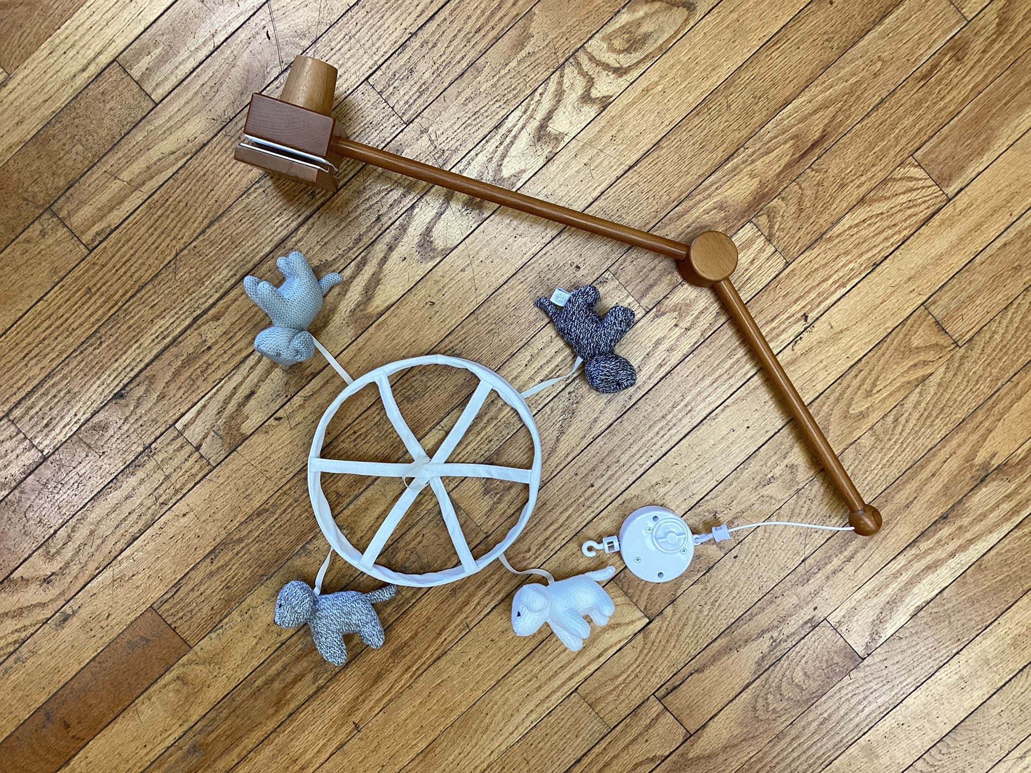 Pottery Barn Kids Mobile & Wooden Arm