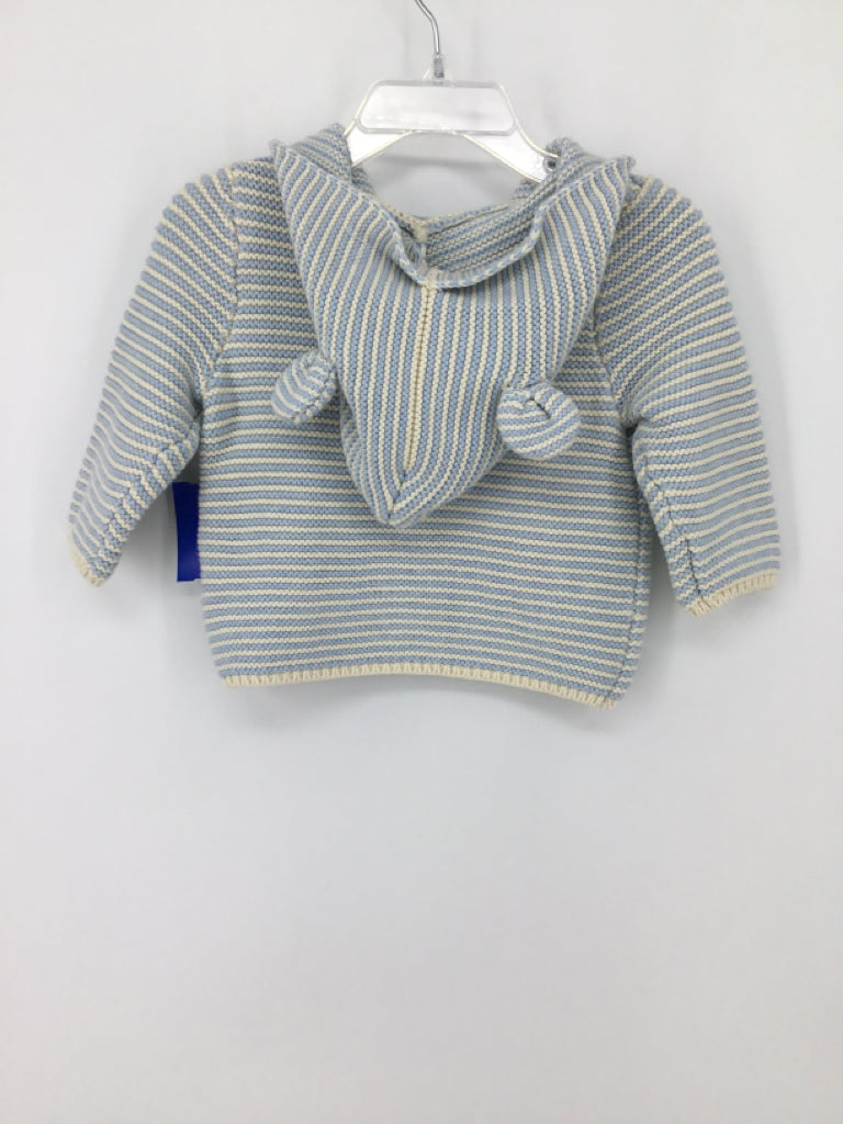 Baby Gap Child Size 3-6 Months Blue Stripe Sweater - boys