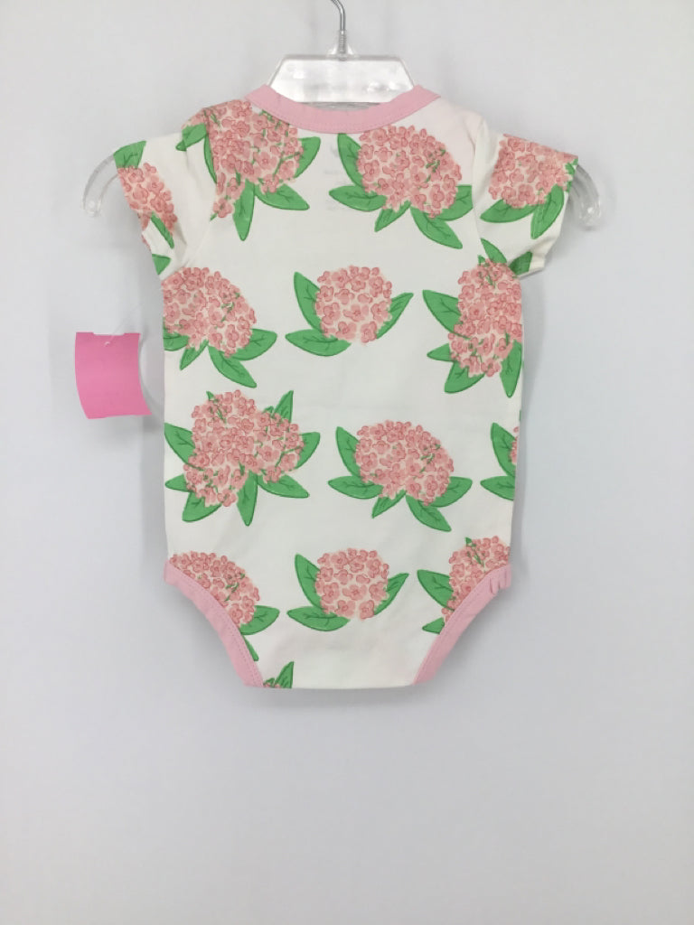 Monica + Andy Child Size 3-6 Months White Onesie