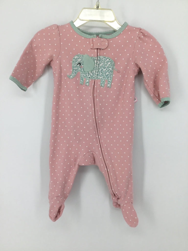 Carter's Child Size 3 Months Pink Sleepers