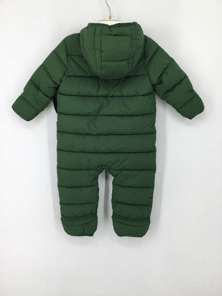 primary Child Size 6-12 Months Green Solid Outerwear - boys