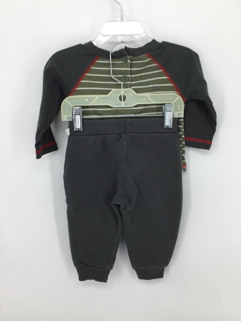 Little Lad Child Size 12 Months Gray Christmas Outfit