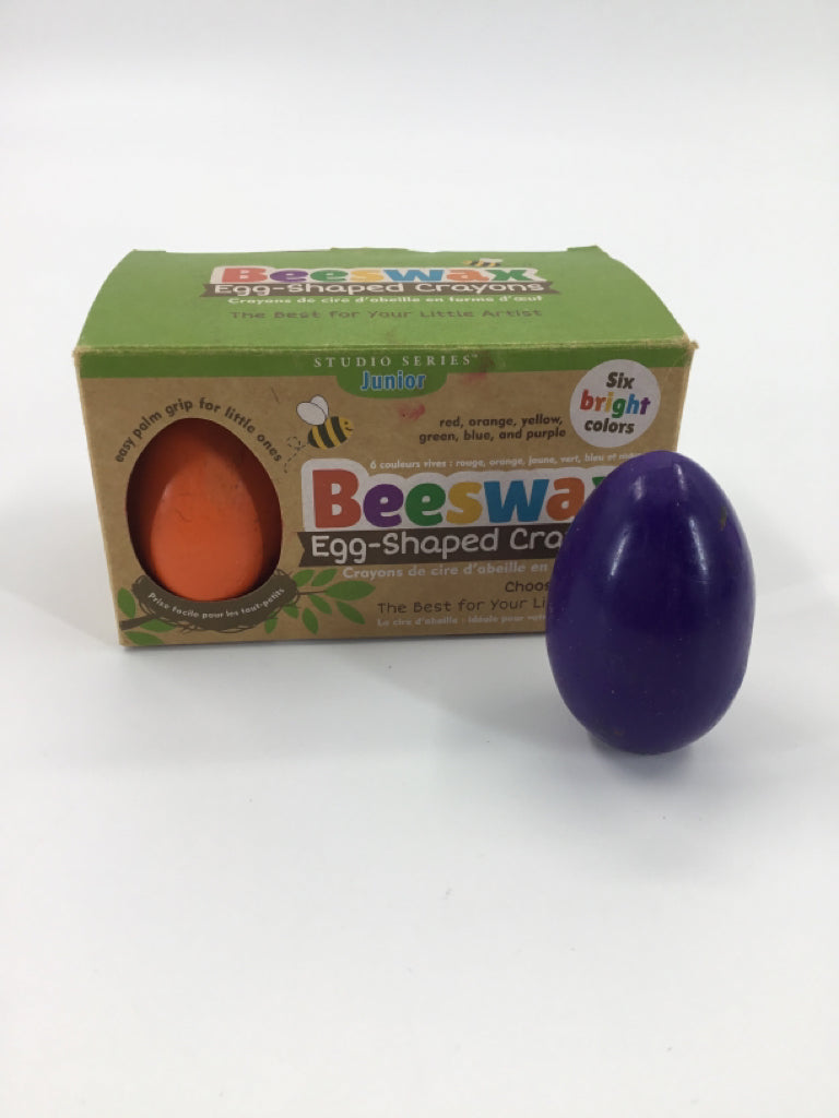 Studio Series Beeswax Egg Shaped Crayons