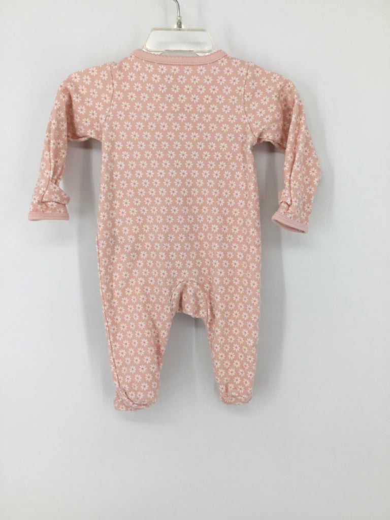 Just One You Made by Carters Child Size 3 Months Pink Sleepers