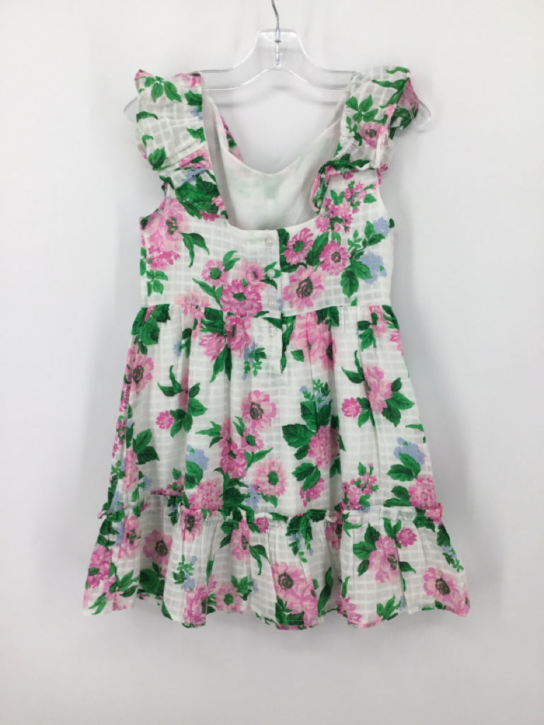Janie and Jack Child Size 8 White Dress - girls