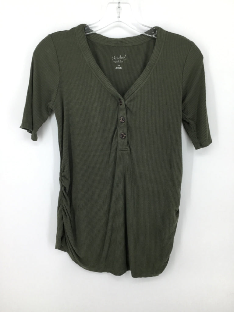 isabel Maternity Size XS Cotton Blend Top