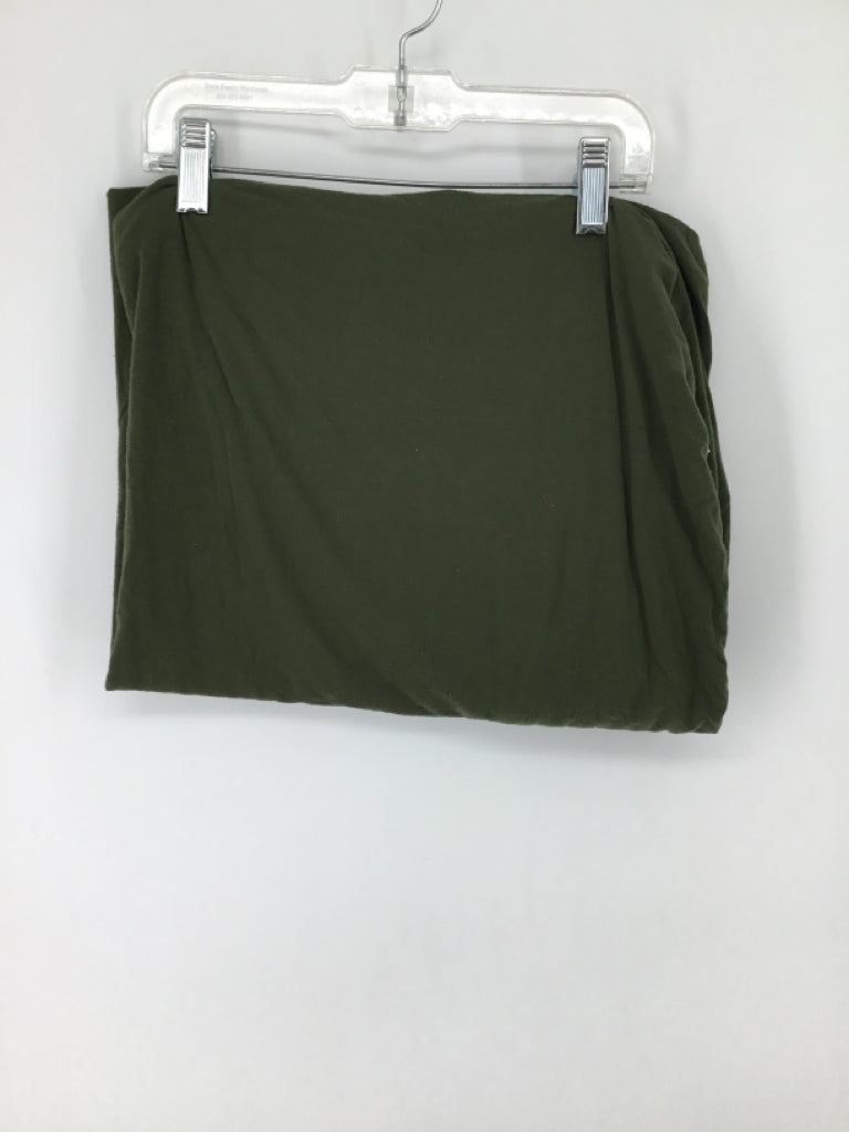 Caden Lane Green Crib Sheet