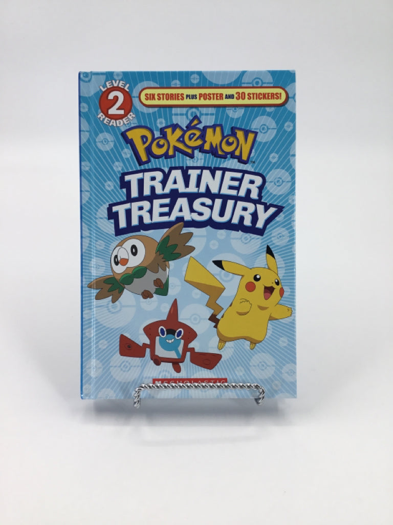 Scholastic Pokemon Trainer Treasury Hardcover Book
