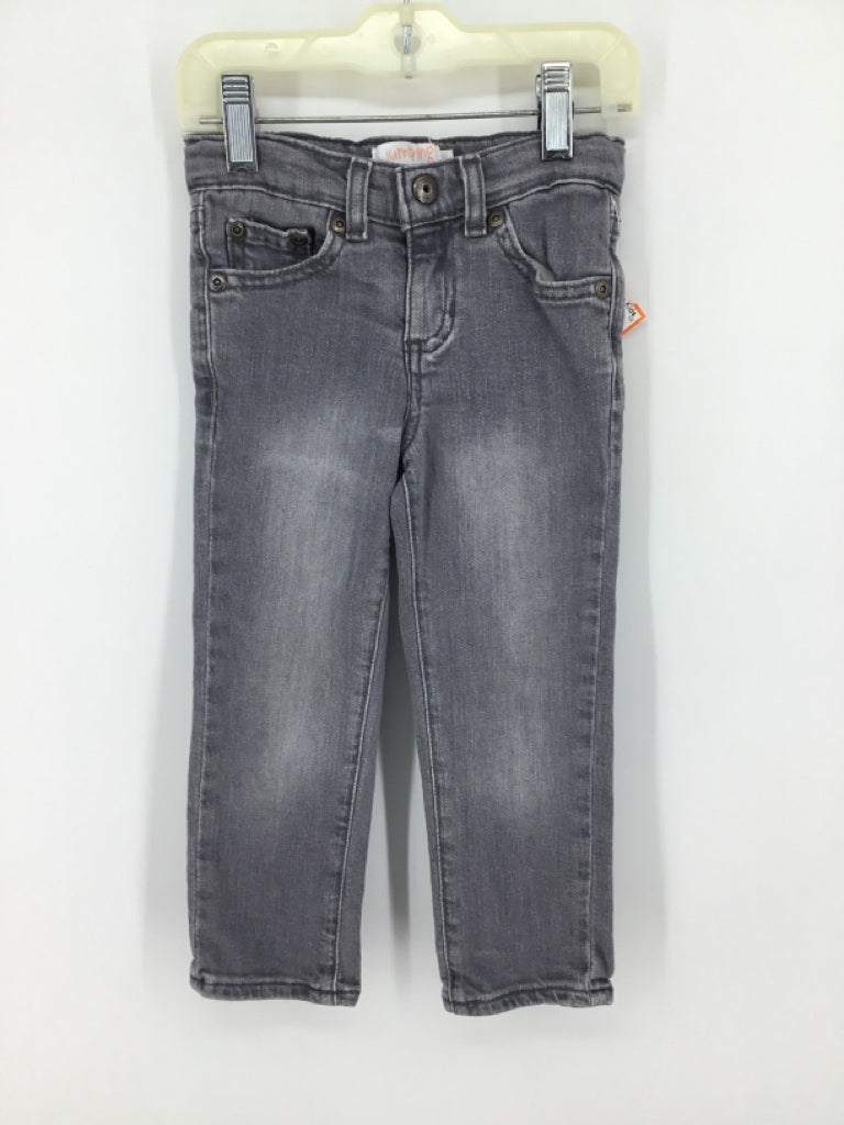 jumping beans Child Size 2 Gray Solid Jeans - boys