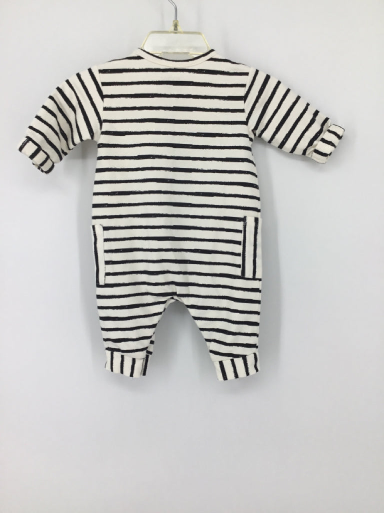 Focus Kids Child Size Newborn Black Stripe Outfit - boys