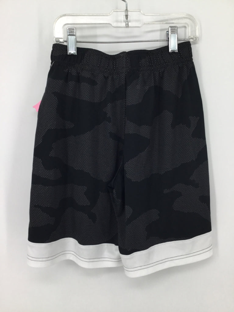 Under Armour Child Size 10 Black Print Shorts - boys