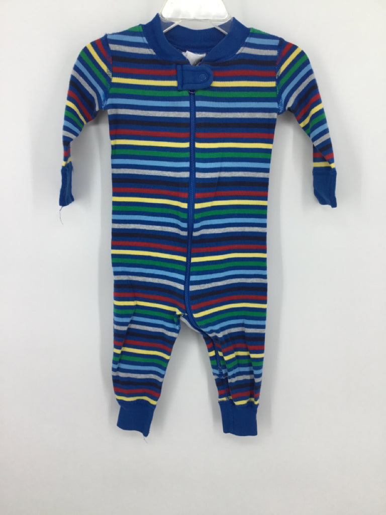 Hanna Andersson Child Size 6-12 Months Blue St. Patricks Day Pajamas - boys
