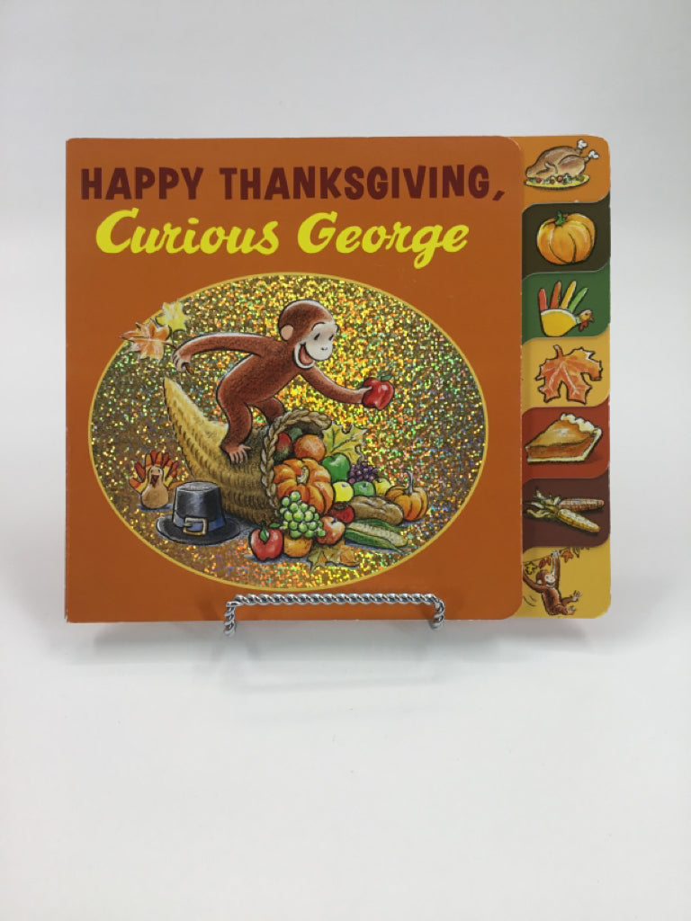 Happy Thanksgiving, Curious George Board Book