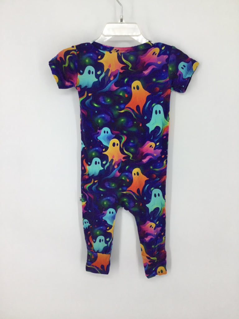 Bums & Roses Child Size 9-12 Months Multi-Color Halloween Pajamas