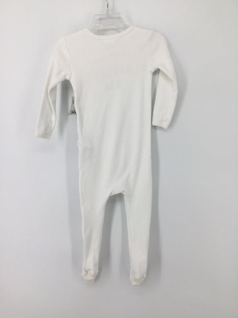 Pottery Barn Kids Child Size 18-24 Months White Sleepers