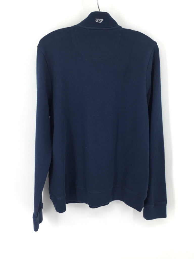 vineyard vines Child Size 12 Navy Solid Shirt - boys