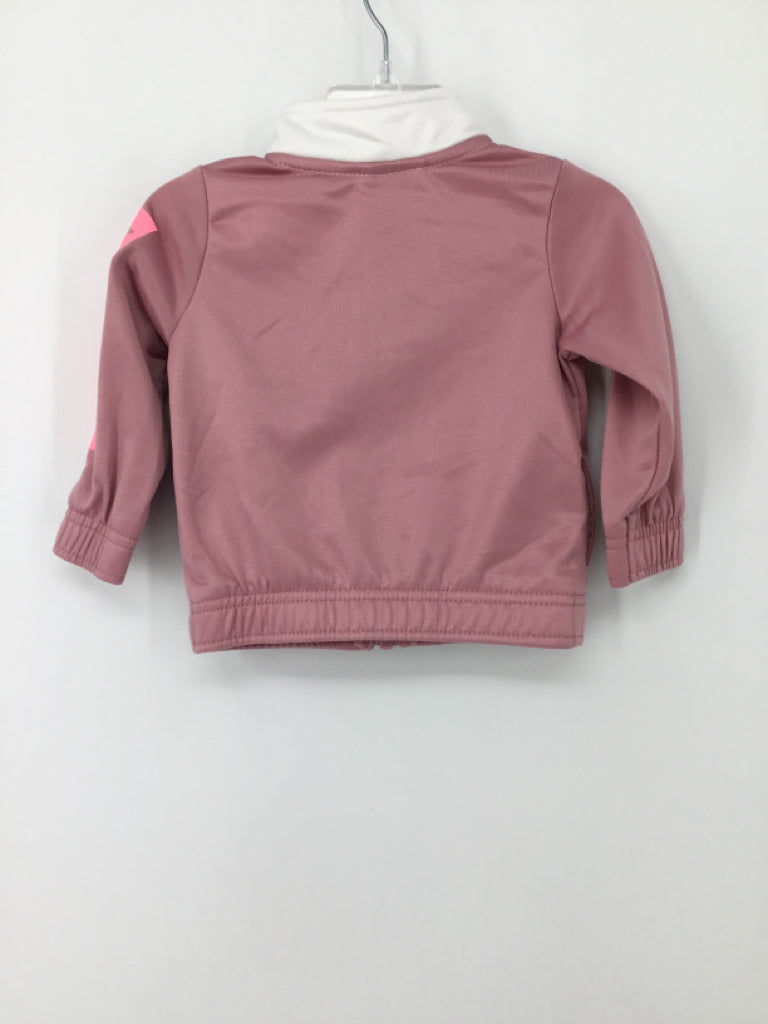 Puma Child Size 6-9 Months Pink Jacket - girls