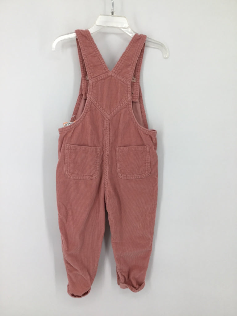 Old Navy Child Size 2 Pink Overalls - girls