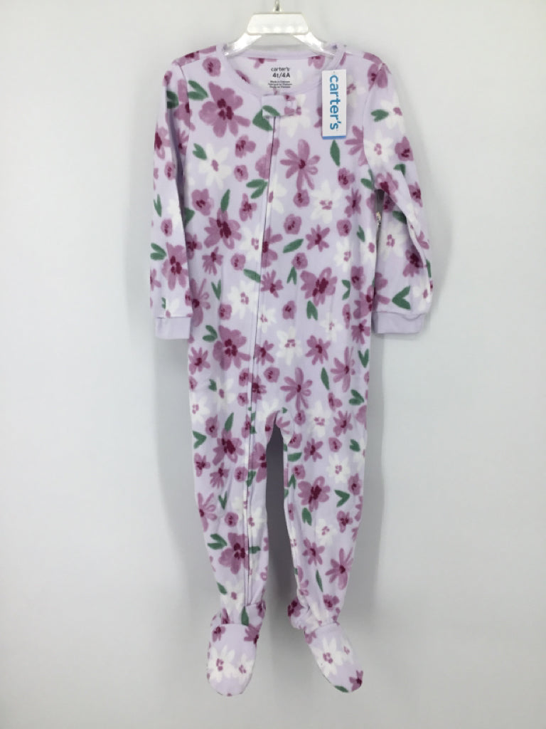 Carter's Child Size 4 Pink Sleepers