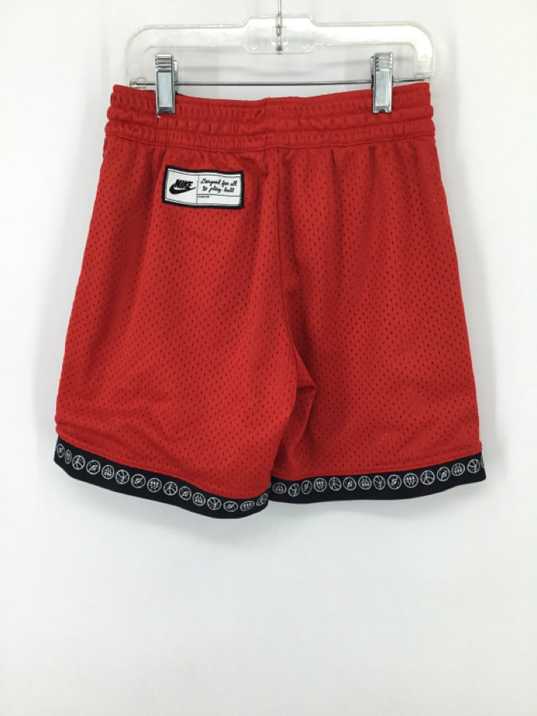 Nike Child Size 8 Red Solid Shorts - boys